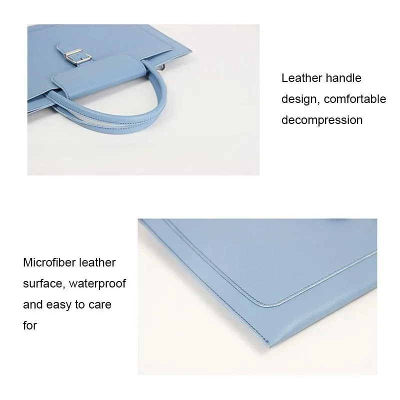 14-inch Waterproof Laptop Bag with Power Pack | Portable & Durable | Mint Green