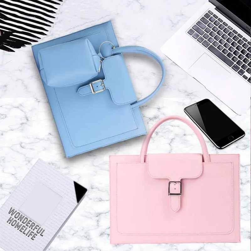 14-inch Waterproof Laptop Bag with Power Pack | Portable & Durable | Mint Green