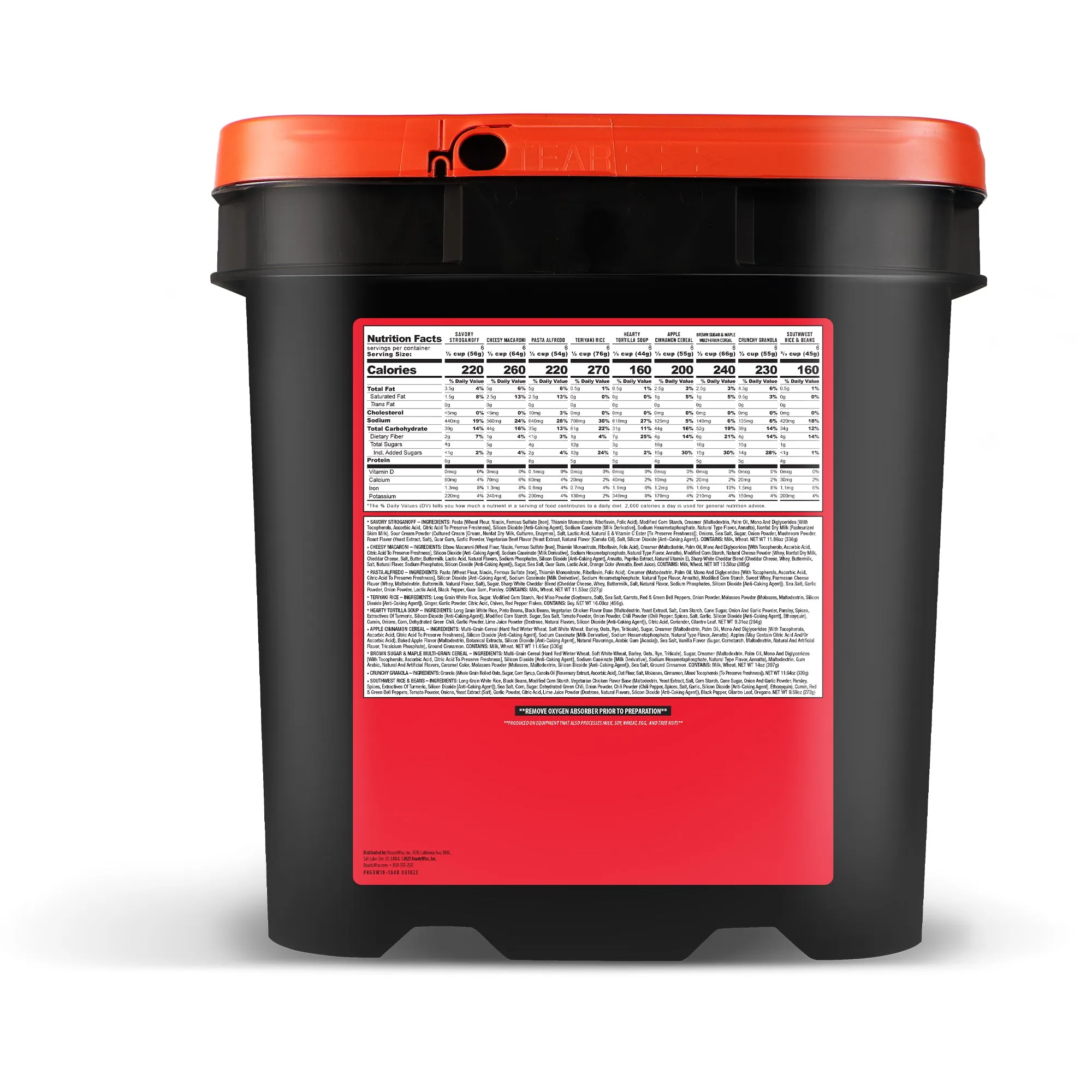 Buy an 84 Serving Bucket, Get One Free