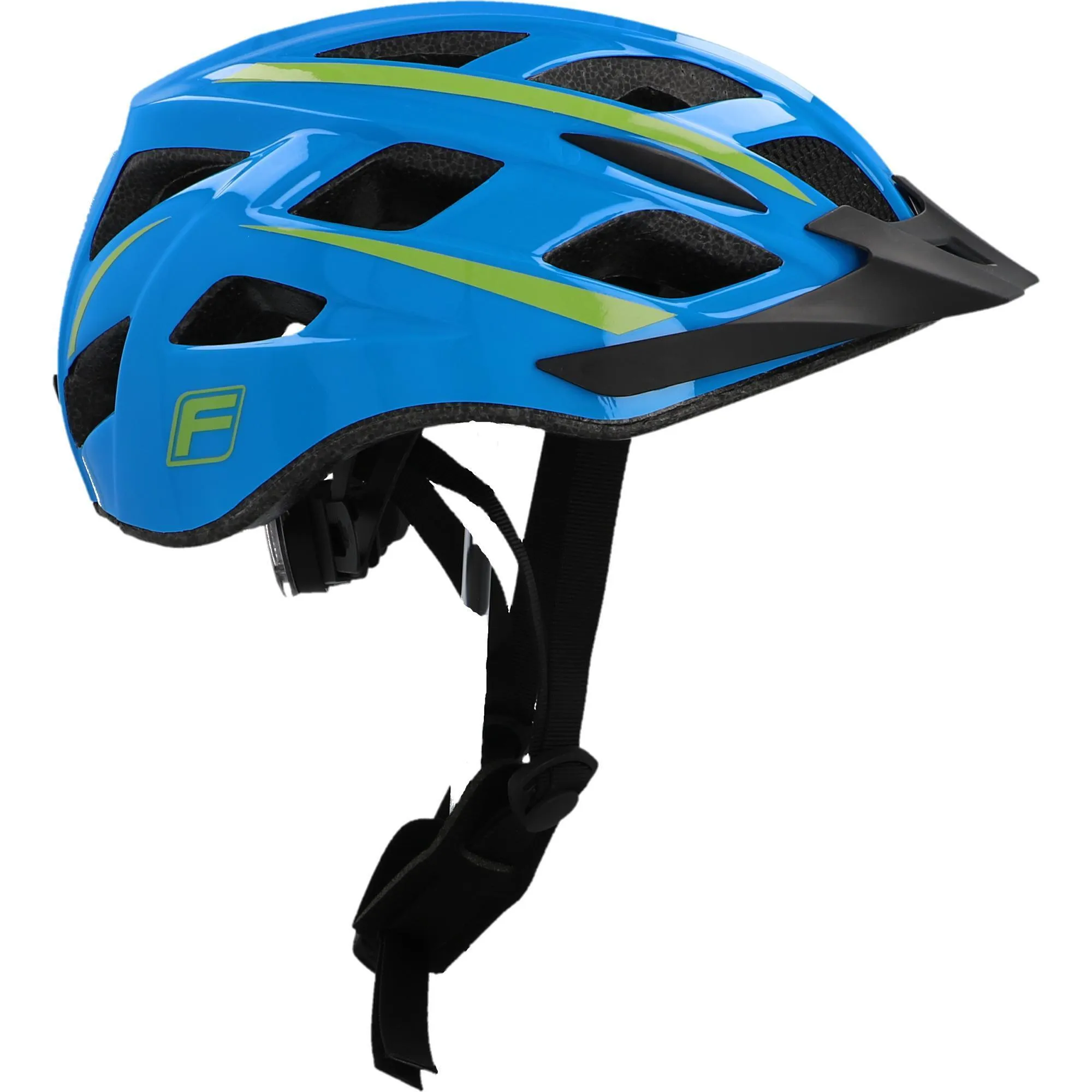 City Fischer Montis bicycle helmet blue/green NO BRAND