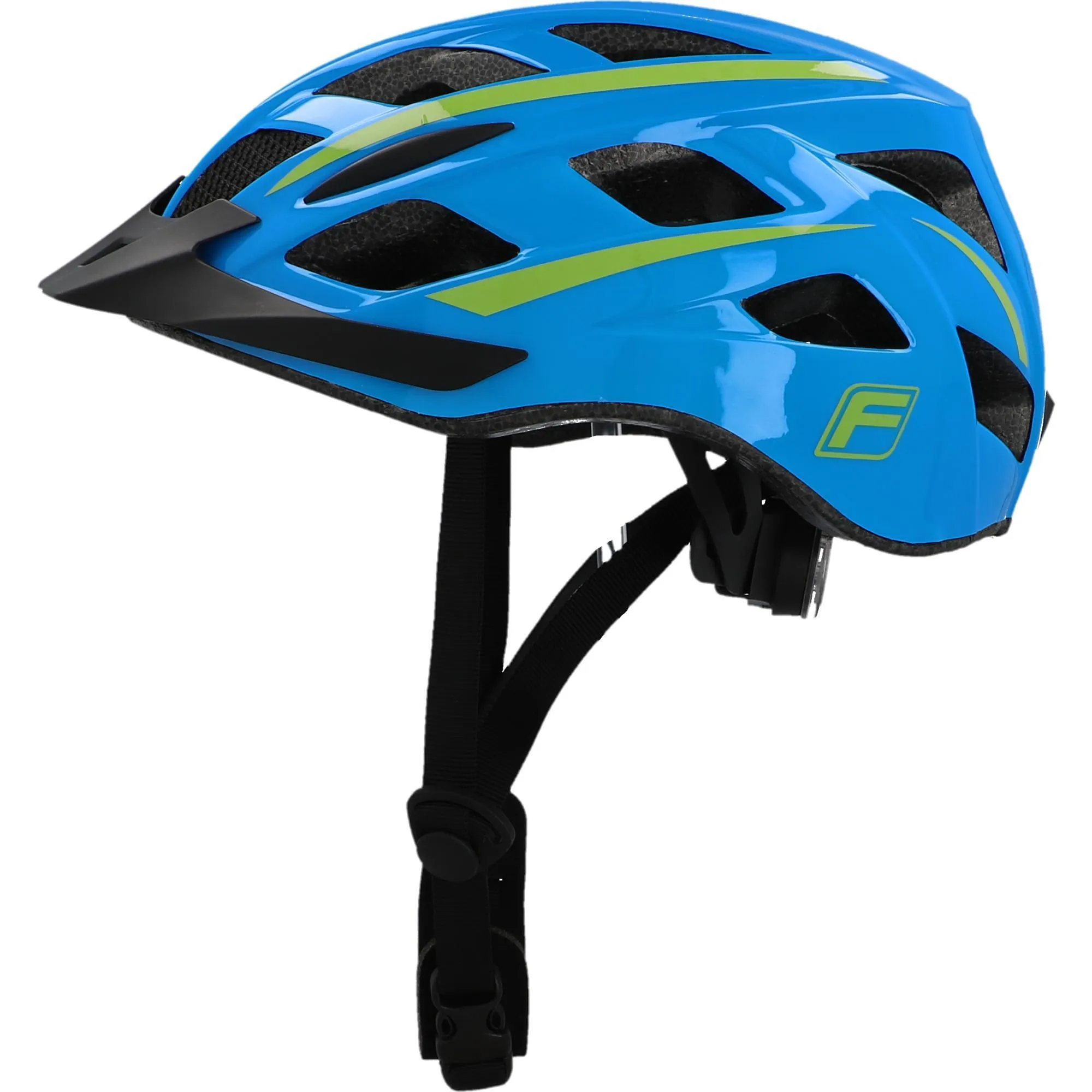 City Fischer Montis bicycle helmet blue/green NO BRAND