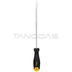 Deli Sloted Screwdriver Comfortable Handle SL6x200mm