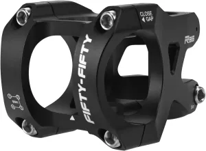 FIFTY-FIFTY Mountain Bike Stem for 35mm Handlebar Clamp 1-1/8 Steer Tube, Aluminum Alloy Short Handlebar Stem for All Mountain, MTB, Downhill, Freeride