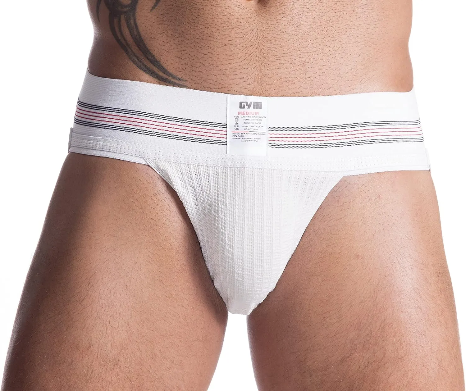 GYM mens 3" Wide Band Classic Athletic Supporter
