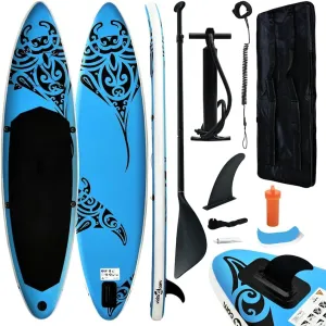 Inflatable Stand Up Paddleboard for Fun and Adventure, Puncture-Proof with High Stability, Beginners and Recreational Use, Blue