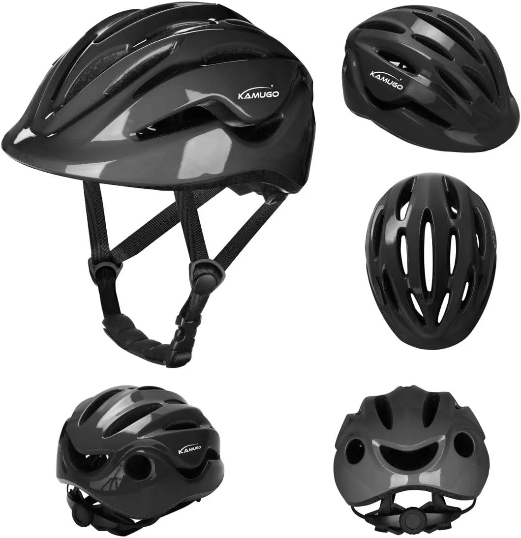 KAMUGO Kids Helmet, Toddler Bike Helmet for Girls Boys Ages 2-8 Years Old, Children Adjustable Helmets Suitable for Skateboard Bicycle Scooter Inline Roller Skate Rollerblading Cycling Multi-Sports