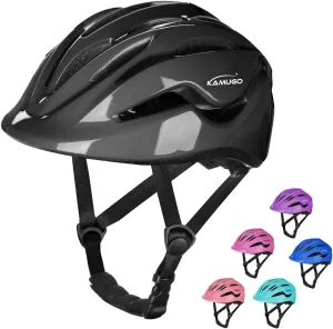 KAMUGO Kids Helmet, Toddler Bike Helmet for Girls Boys Ages 2-8 Years Old, Children Adjustable Helmets Suitable for Skateboard Bicycle Scooter Inline Roller Skate Rollerblading Cycling Multi-Sports