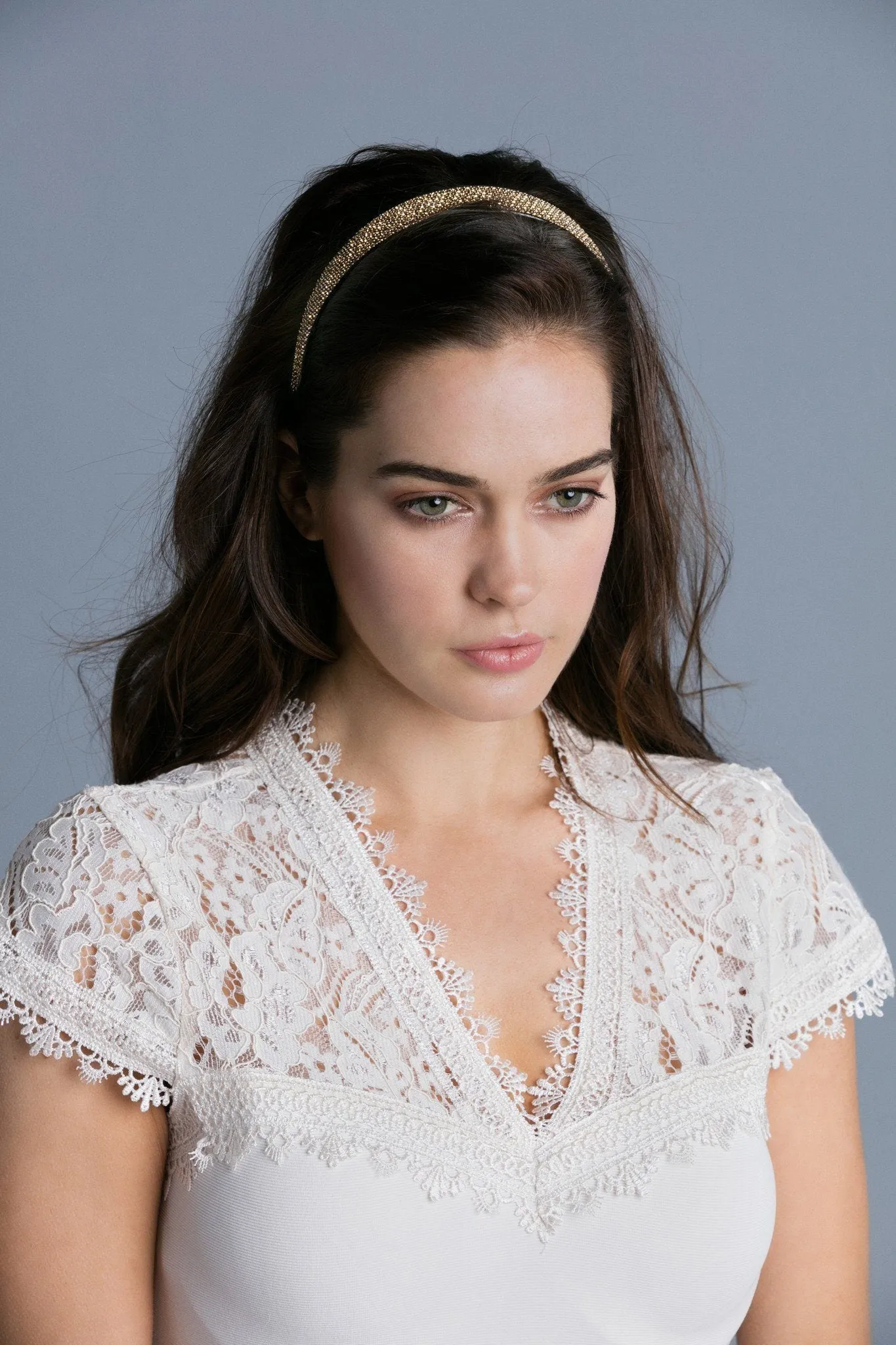 Lightweight Crystal Covered Headband