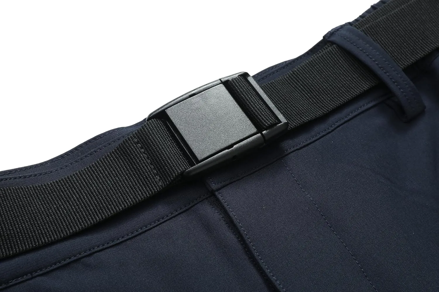 Men's Lightweight Hiking Pants Quick-Dry Waterproof Outdoor Cargo Pants with Stretchable Waist