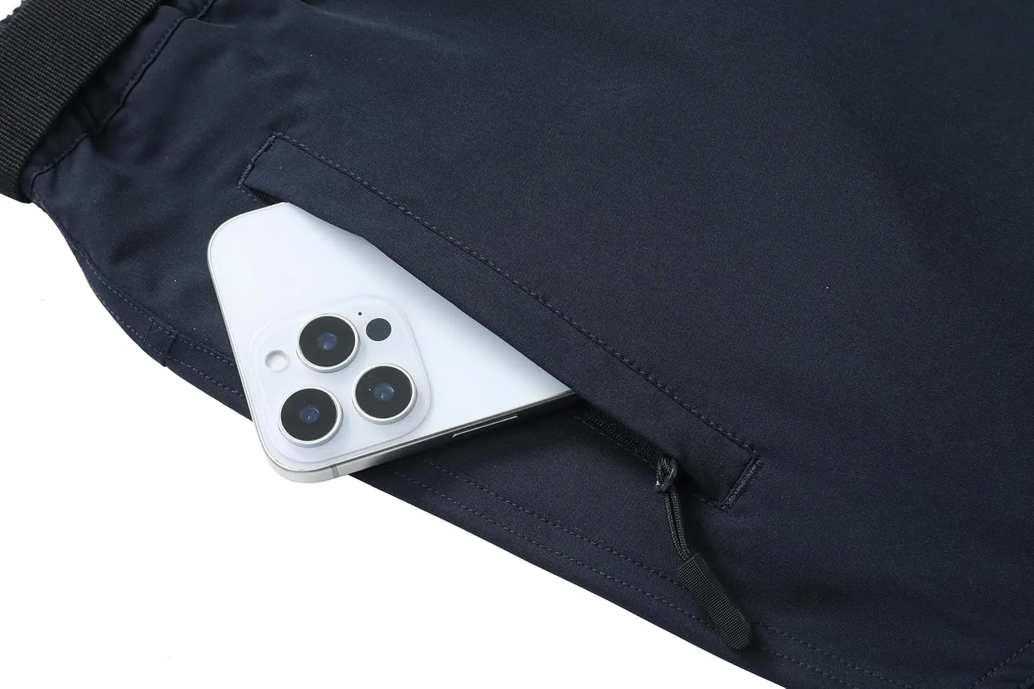 Men's Lightweight Hiking Pants Quick-Dry Waterproof Outdoor Cargo Pants with Stretchable Waist