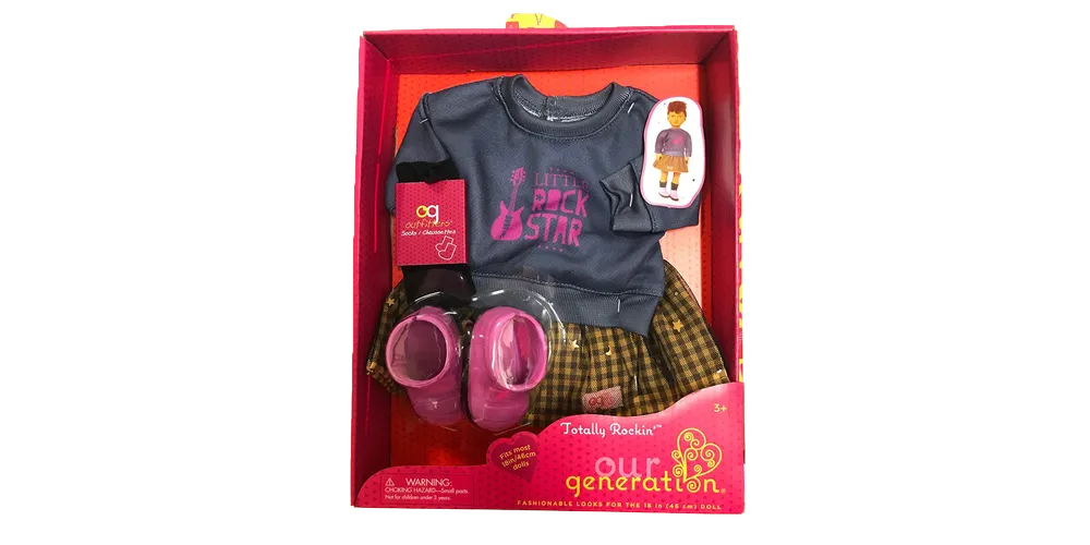 Our Generation Regular Outfit Totally Rockin' Dance Party Outfit