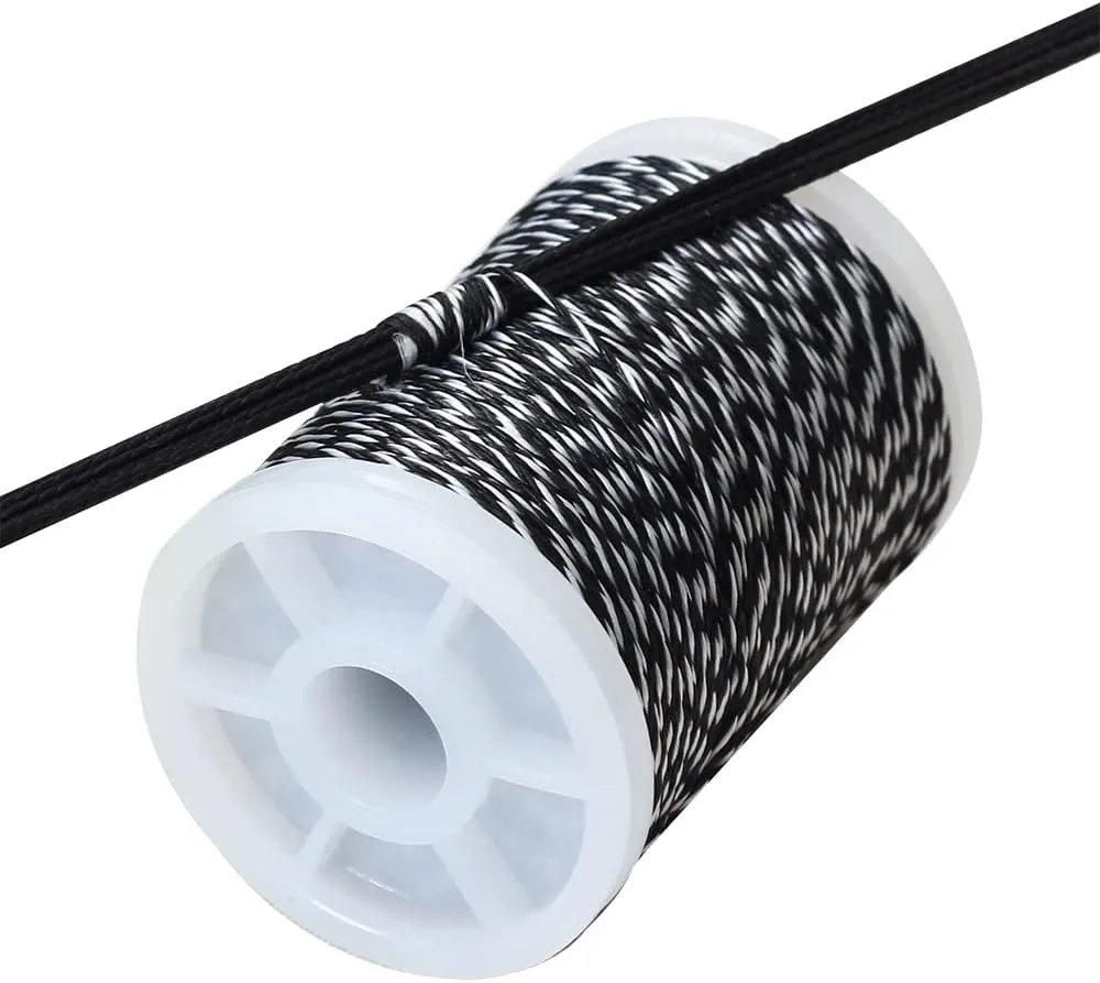 SOPOGER Archery Bow String Serving Thread 131 yard/120 m Durable Nylon Bowstring Serving Thread for Compound Recurve Bow Tying Peep Sight Nock Point