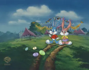 Tiny Toons Original Production Cel: Buster and Babs