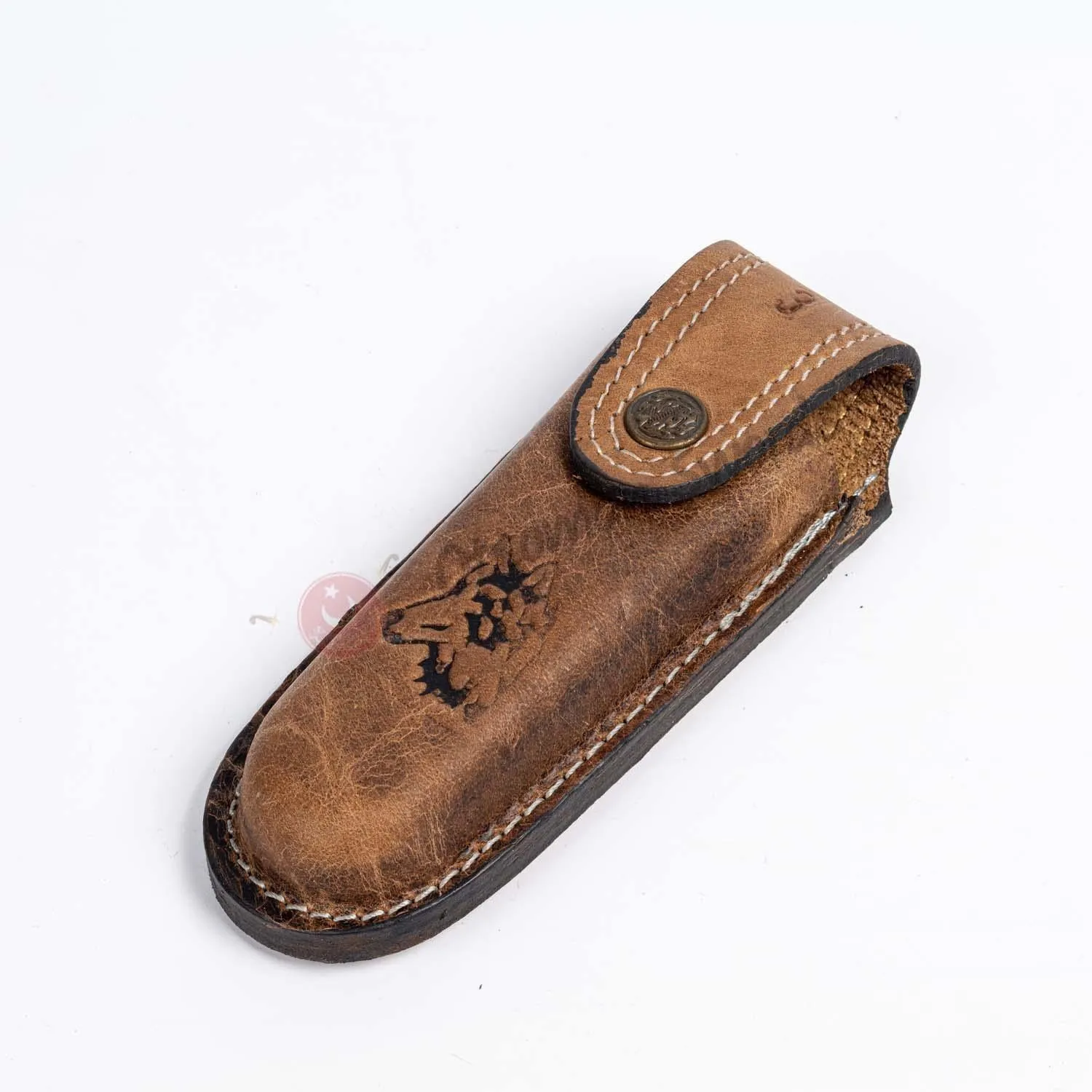 Walnut Handle Simple Folding Pocket Knife