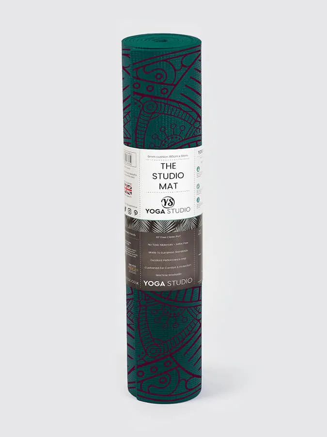 Yoga Studio Designed Sticky Yoga Mat 6mm - (Ex-Demo)